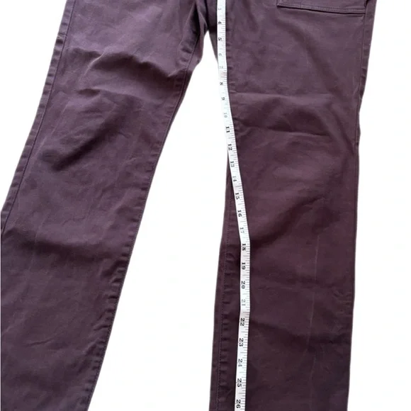 Cabi Carpenter Straight-Leg Pants Size 8 Plum Purple - Picture 6 of 6